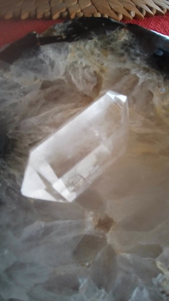 Cristal de quartzo biterminado 5,7cm - 38g - comprar online