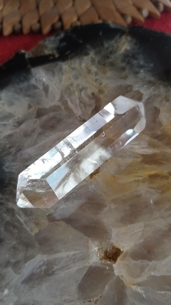 Cristal de quartzo biterminado extra limpo 35g, 6,5cm - comprar online
