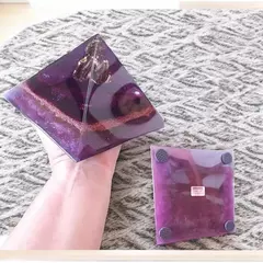 Pirâmide de orgonite (10,0x14,5)cm - Espiritualidade - comprar online