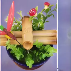 Fonte de água de cerâmica com beija-flor - 110v na internet