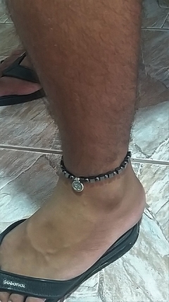 Pulseira /tornozeleira hematita magnetizada - comprar online