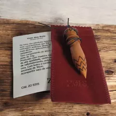 Pêndulo Egípcio Vale dos Reis de madeira com chumbo - Zots - 8cm - comprar online