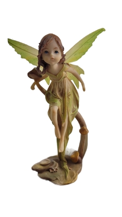 Fada menina em resina 21cm