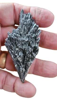 Cianita Preta - Vassoura de bruxa - 6,9cm