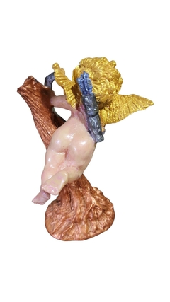 Escultura Decorativa do Anjo Eros (Cupido) em Resina 16cm - Amor na internet