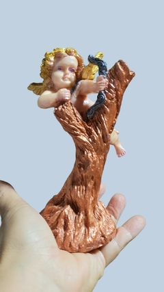 Escultura Decorativa do Anjo Eros (Cupido) em Resina 16cm - Amor - comprar online