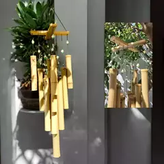 Sino dos Ventos Bambu 13 canos, 61cm - comprar online