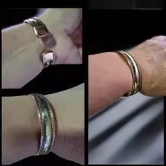 Pulseira de Cobre e Bronze com Elefantes: Tradição e Alívio Natural - comprar online