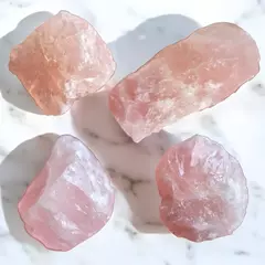 Quartzo Rosa Bruto - Energia do Amor - 4 opções - comprar online