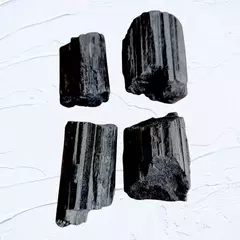 Lote Turmalina Negra Bruta 100g - Escudo Energético na internet