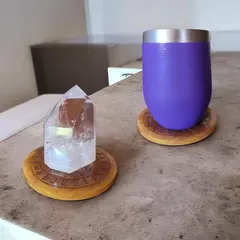 Orgonite Bússola Vegvisir 11,2cm - Elevação energética e direção espiritual na internet