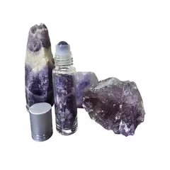 Frascos com cristais e roll on com pedra - escolha pelo cristal - 6 opções - comprar online