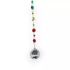 Fio de Luz Suncatcher com Olhos Gregos Cores 7 chakras - Orgonites e loja de artigos esotéricos
