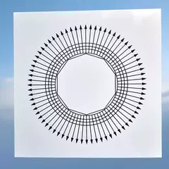 Desimpregnador 72 Setas Gráfico Radiestésico PVC 15x15 - comprar online