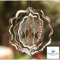 Suncatcher Árvore da Vida 3D com catalisador e cristais K9 na internet