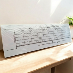 Biômetro de Bovis Gráfico PVC - 32x10