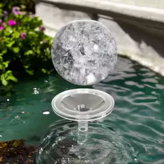 Bola de Vidro para Fontes de Água 4 ou 5cm com suporte de acrílico
