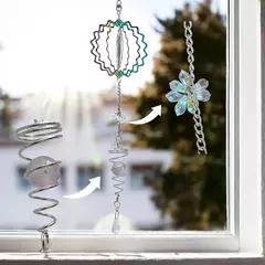 Imagem do Suncatcher de Coruja 3D - Sabedoria e Encanto em Sua Casa