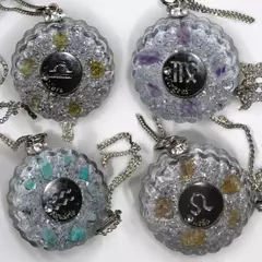 Orgonite Pingente Signos - Energia e Equilíbrio - Escolha o seu