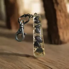 Chaveiros Orgonite Tabulares - Equilíbrio e Proteção - 4 modelos - comprar online