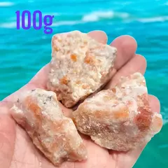 Kit de Pedra do Sol Verdadeira 100g - Energize e Revitalize