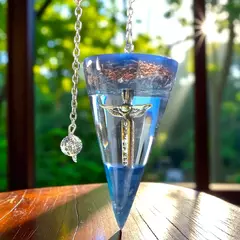 Pêndulo de Orgonite com Espada de São Miguel - Energia e Proteção - comprar online