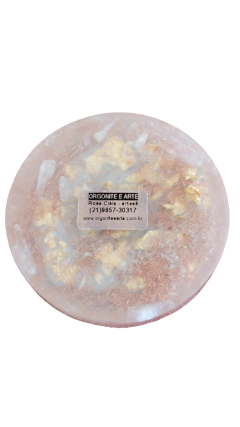 Porta-Copos de Orgonite com Hamsá 80mm com Selenita - Proteção - Brilha no escuro - comprar online