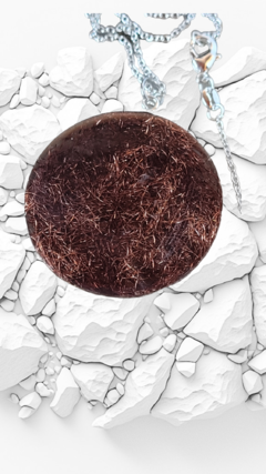 Orgonite pingente olho de hórus corrente de prata - proteção espiritual na internet