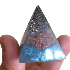 Trio de Mini Pirâmides de Orgonite – Eleve seu Espaço com Harmonia na internet
