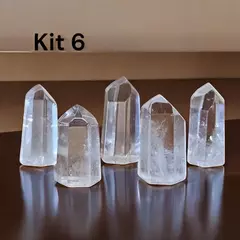 Kit Mini Ponta Cristal Gerador 3,5 à 4,9cm