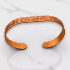 Pulseira de Cobre Puro – Estilo Boho Com Detalhes Artesanais na internet