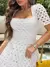 Vestido Midi Branco em Renda Pure na internet