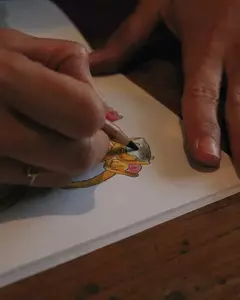 Coloring Book "ANILLOS" + TOTE BAG - tienda online