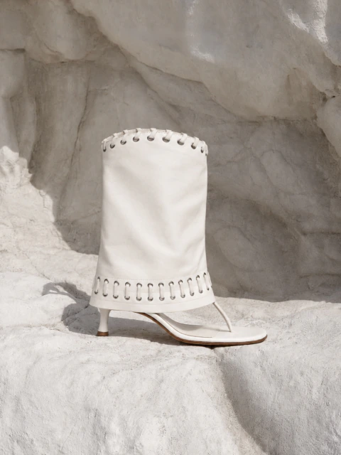 Sandal Boot Cuero. SABBIA PREORDER