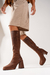 Bota caña alta Cuero. BALKINZ - comprar online