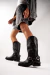 Bota biker Cuero. HARDIN - comprar online