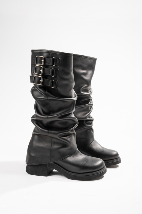 Bota caña alta Cuero LEYEND - comprar online