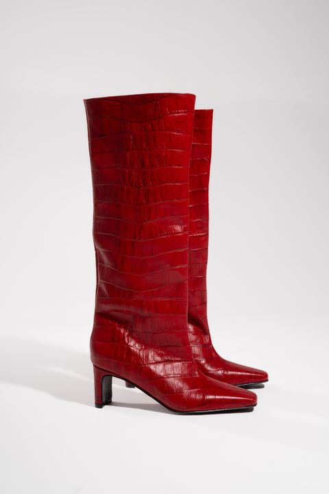Bota caña alta Cuero NORWAY - comprar online