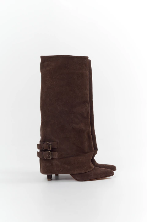 Bota Caña alta Cuero. PIASTRI