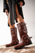 Bota biker Cuero. SAOTO - tienda online