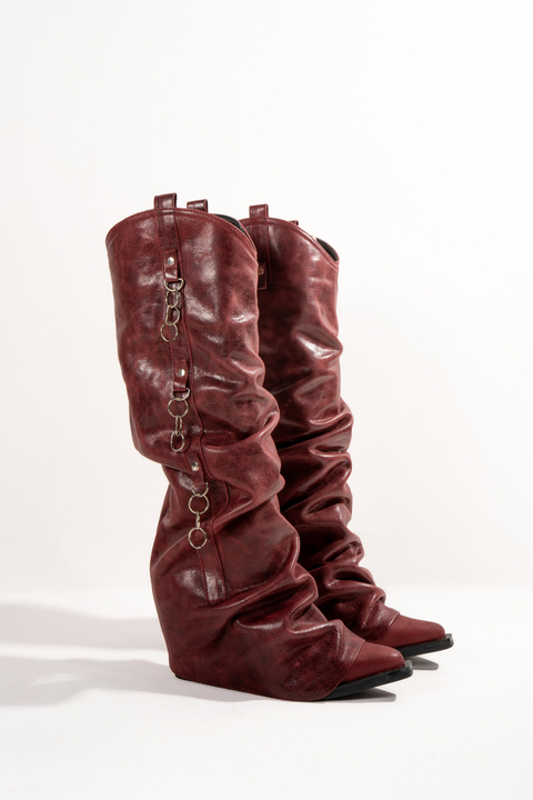 Bota caña alta Cuero. SIGMUR - comprar online