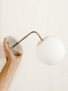 APLIQUE LUPE | CROMADO - Luz by Aldana Cambar