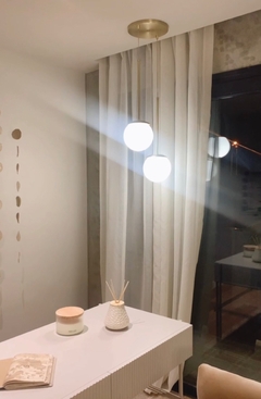 LAMPARA DE TECHO LUPE CASCADA - 2 LUCES - - tienda online