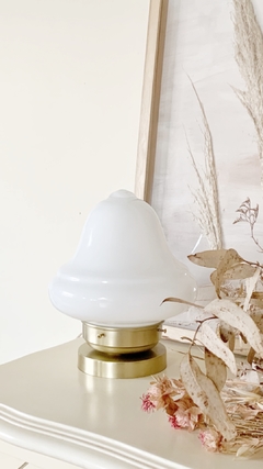 VELADOR / LAMPARA KARI - DORADO MATE O NEGRO - comprar online