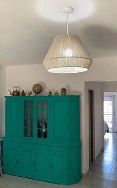 LÁMPARA DE TECHO - CHARO 0.50 ALGODÓN NATURAL, YUTE O CARAMELO - comprar online