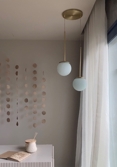 LAMPARA DE TECHO LUPE CASCADA - 2 LUCES -