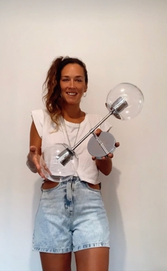 APLIQUE LUPE 2 LUCES XL - Luz by Aldana Cambar