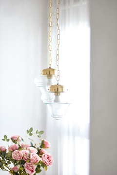 LAMPARA KARI- DORADO / BLANCO / CROMADO O NEGRO