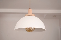 LAMPARA AMAPOLA - 38 CM DIAM - BLANCO O NEGRO - comprar online