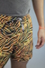 Shorts Animal Print Laranja on internet